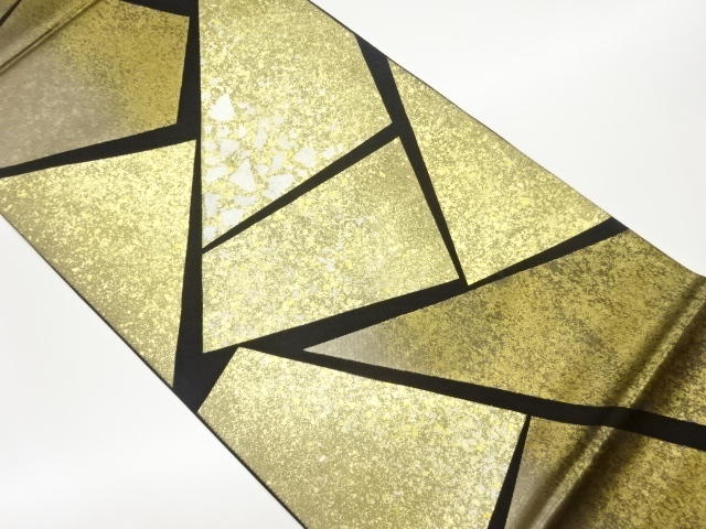 JAPANESE FUKURO OBI / KINSAI / WOVEN KIRIBAME STYTLE